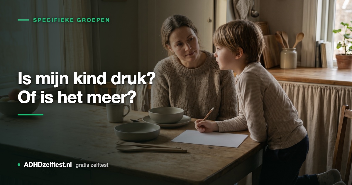 ADHD bij kinderen herkennen: checklist voor ouders