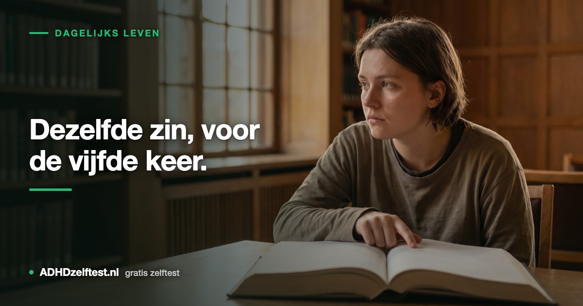 Concentratieproblemen op werk of studie? Dit zegt het over mogelijke ADHD